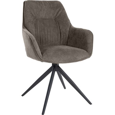 Silla de comedor Jules Gris oscuro