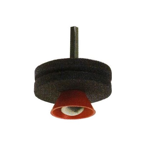 Mola per Affilare    50 mm con Gambo 1/4"  Poggi art. 395.00 (1/2)