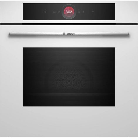 Bosch – Four traditionnel HBG7741W1 – Pyrolyse et hydrolyse – 71L – Classe A+ – 59,4 x 54,8 x 59,5 cm – 14 modes de cuisson (1/5)