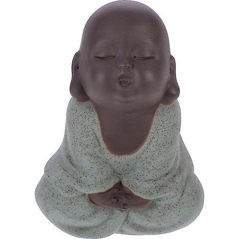 1 poupée moine décorative (1/3)
