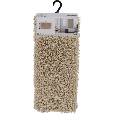 Mikrofaserteppich kleine raupe 50x80 cm - beige - Tendance