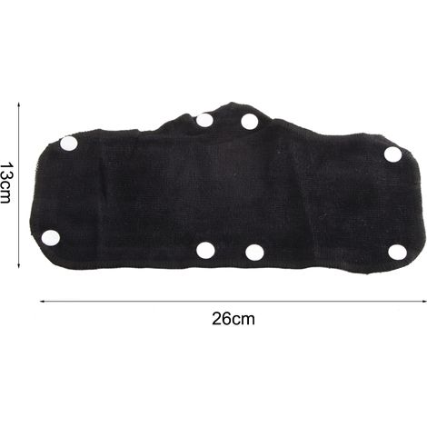 Bandeau de sueur pour casque de sécurité, coton doux et élastique, fin, lavable, rembourrage de casque anti-transpiration (1/5)