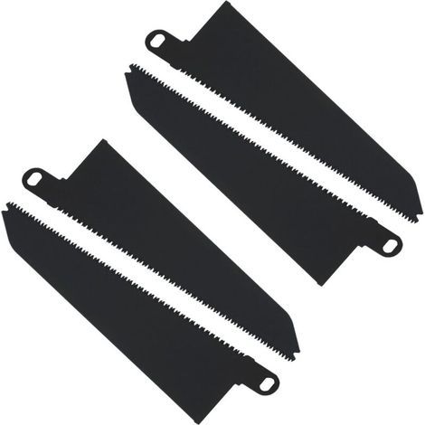 4x SSB229CT Sägeblatt aus Kohlenstoffstahl, Säbelsägeblatt zum Schneiden von Hartholz, Weichholz und Kunststoff, kompatibel mit Black & Decker und Piranha (1/5)
