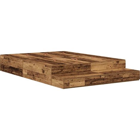 Maison Exclusive - Struttura letto con contenitore Legno vecchio 135 cm