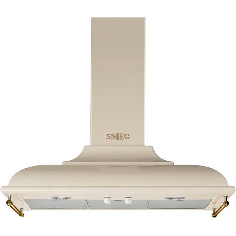Smeg KC19POE campana De pared Crema de color 788 m³/h A (1/2)