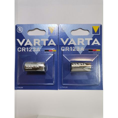 VARTA cR 123 bis (2 cellules lithium-cR 17345)