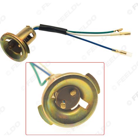 Douille d'ampoule de phare 1157 BA15D pour voiture/camion, douille à double griffe, connecteur de base pour feu stop et clignotant