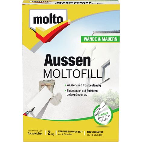 MOLTO Moltofill Spachtelpulver Außen 2 Kg (1/2)