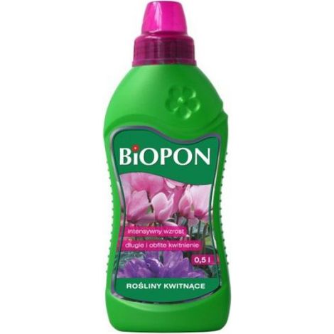 Engrais Pour Plantes À Fleurs - 0,5 L - Formule NPK 5-5-7 - Pour Balcon Pot Parterre - 1 Pièce