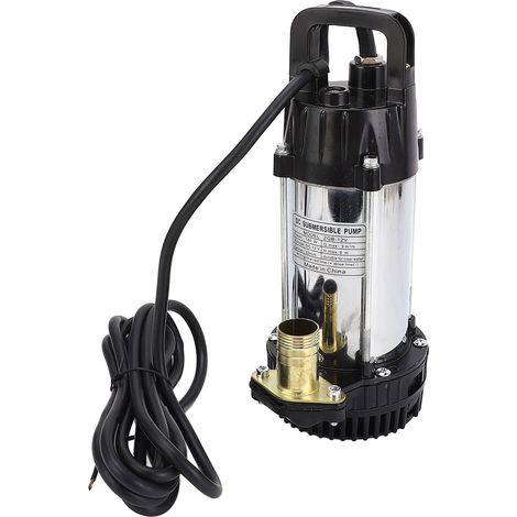Pompe Submersible DC 12V 180W 3 mĂštresÂł/h 8m, moteur en cuivre sans balais pour ferme de ranch. (1/5)
