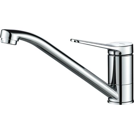Robinet de cuisine VILLA Kuchinox chromé pour évier sur pied (1/4)