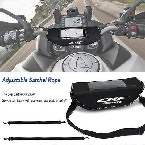 Sacoche de guidon étanche et anti-poussière pour moto Honda CRF450X (1/2)