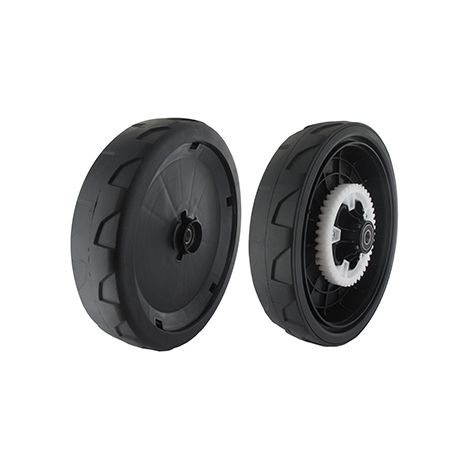 Rueda remolcada sobre rodamiento Stiga. ø: 240 mm. Origen 381007463/1. Sustituye a Origen 381007449/1.
