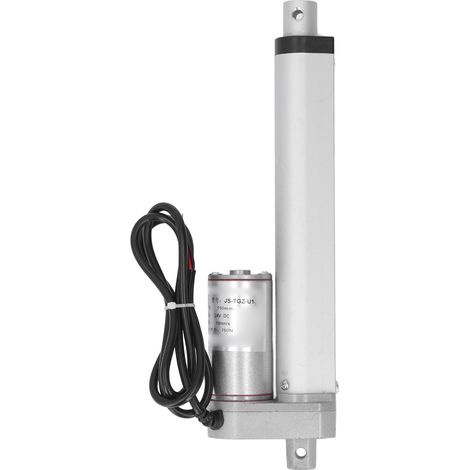 Vérin électrique 24V blanc 750N 150mm course pour fauteuil massant, engrenage métallique, moteur linéaire pour canapé électrique (1/5)