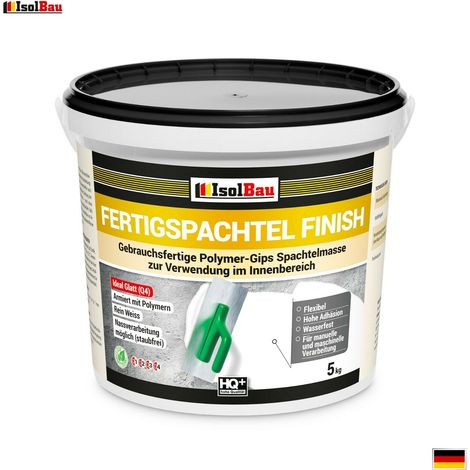 IsolBau Fertigspachtelmasse Finish 5 kg (1/2)