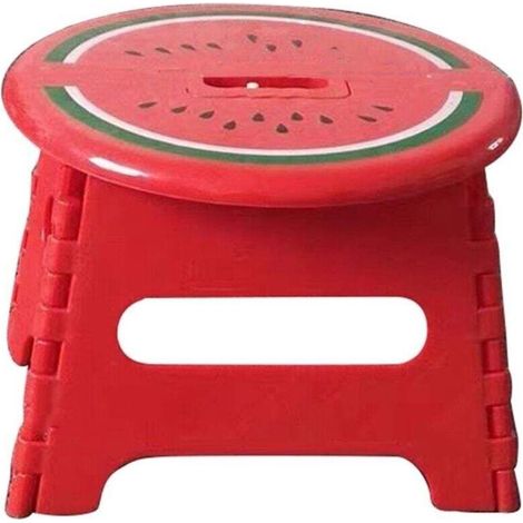 Tabouret Pliant Portable Antidérapant Plastique Renforcé Pour Adulte Enfant Extérieur Intérieur-Crezuo (1/4)