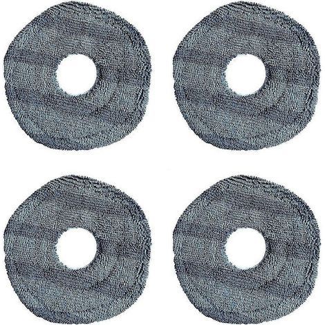 4 Serpillères Lavables pour Aspirateur Robot X10 Pro et X9 Pro (1/5)