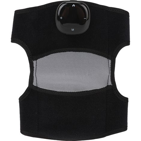 Genouillère chauffante sans fil à massage électrique, thérapie EMS, enveloppe thermique rechargeable avec chaleur tactile, pour genoux douloureux (1/5)