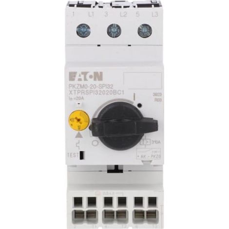 Interruptor automático para motor PKZM0-20-SPI32 9 kW 16 - 20 A, terminales de tornillo/de inserción 199201