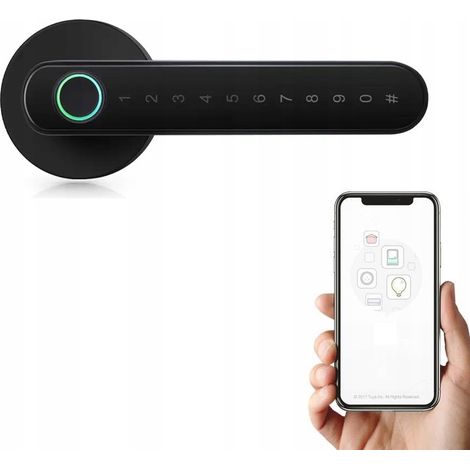SERRATURA ELETTRONICA CON MANIGLIA A CODICE