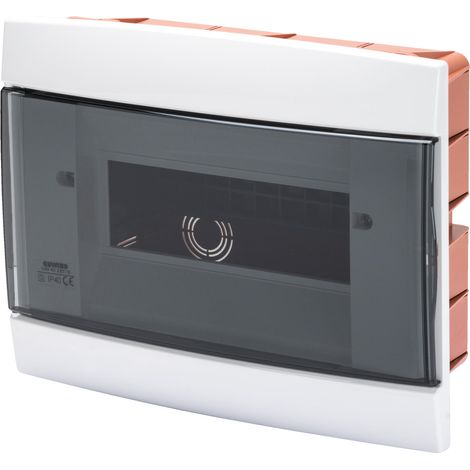 Gewiss GW-40225TB Unterputz-Schaltschrank Milchweiß 8M