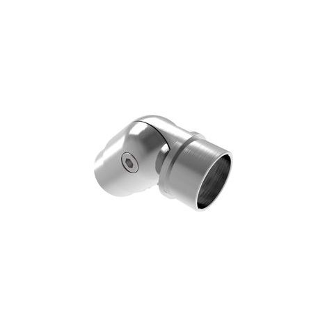 Configurateur de main courante en acier inoxydable 50 mm Accessoire d'escalier Main courante murale Kit (connecteur articulé 0 90°) Handlauf Teile