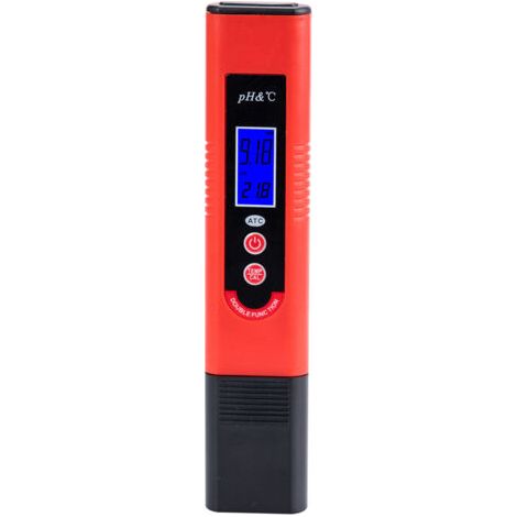 PH-mètre stylo pH-007T Haute précision avec ATC Étalonnage auto Écran LCD rétroéclairé Testeur acidité portable pour eau, piscine, aquarium, sol (1/5)