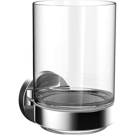 Porte-verre rond emco, en verre de cristal, 432000100, 432000100 (1/5)