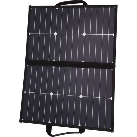 Sac pliable pour panneau solaire, étui pliable pour recharger votre téléphone en camping et en randonnée (18 V, 42 W). (1/5)