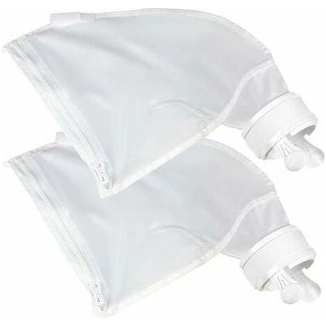 Sacs pour Nettoyeur de Piscine en Nylon Remplacement de Sac Zipper pour Polaris 280 ou 480,Sacs à en Maille à Usage Multiple (2 pièces) (1/5)