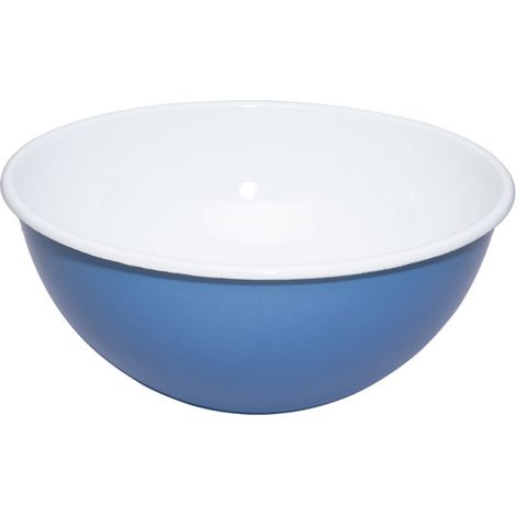 Riess Saladier et porte-fruits 26cm bleu foncé