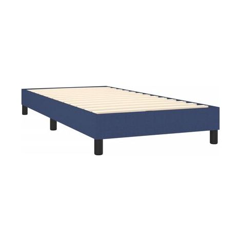 Sommier Snowco, matelas à LED bleues, 100 × 200 cm, tissu, tissu doux et respirant, éclairage led d’ambiance, pour chambre, confort quotidien, assemblage rapide (1/5)