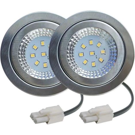 2er-Pack Küchenabsauglampen, 1,5 W, 230 V, 68 mm