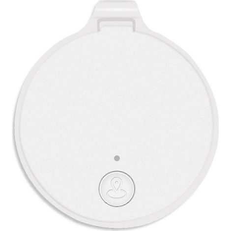 Traceur GPS pour enfants, animaux de compagnie, chiens et bagages, compatible avec l'application Localiser, blanc (1/5)