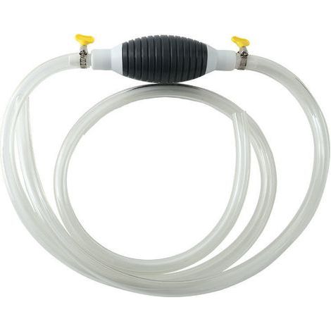 Handpumpe, Ölabsaugpumpe, tragbare manuelle Kraftstoffpumpe für Benzin, Diesel, Öl, Wasser, Handpumpe für Aquarienflüssigkeiten mit 2 m Druckschlauch (1/5)