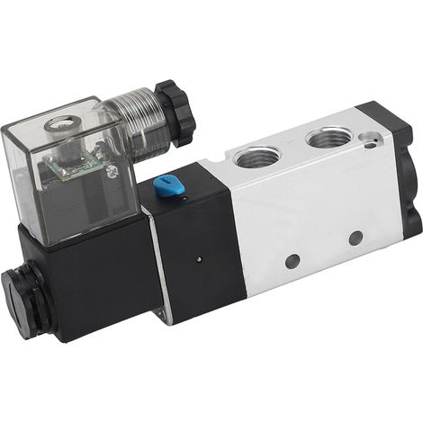 Électrovanne BERM pneumatique/électrique 2 positions 5 voies à commande électromagnétique 12 V CC (1/5)