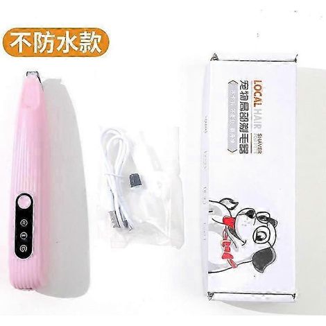 Tondeuse électrique pour animaux de compagnie, toilettage des chiens, tondeuse à pattes silencieuse pour chiens, coupe-pattes pour chiens - Bon (1/4)