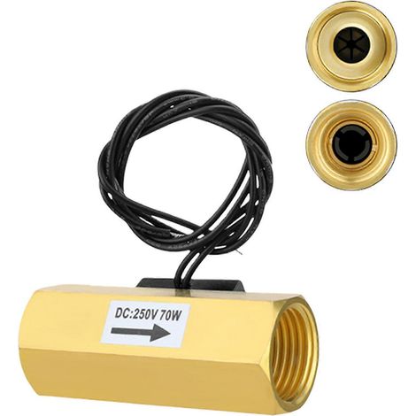Capteurs de débit d'eau polyvalents, adaptés aux pompes, aux réchauffeurs et à l'irrigation. Solution de contrôle fiable. Multicolore A (1/5)