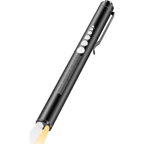 Lampe stylo LED pour étudiants, médecins et infirmières, avec 2 sources lumineuses LED, rechargeable par USB, W (1/5)
