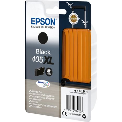 Epson Singlepack Black 405XL DURABrite Ultra Ink C13T05H14010 (1/2)
