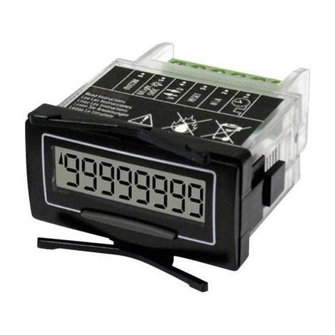Trumeter 7111HV contador totalizador negro preciso y fiable