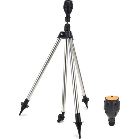 Arroseur rotatif automatique avec trépied, buse d'arrosage à 360 degrés pour l'irrigation agricole du jardin (1/5)