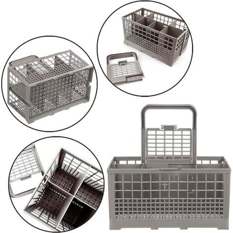 Panier Lave-Vaisselle - 8 Compartiments - Compatible Avec Paniers Et Boîtes De Rangement GE - 240 X 135 X 123 Mm - 1 Pièce (1/4)