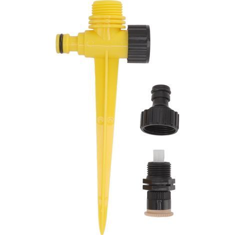 1 arroseurs goutte-à-goutte pour tuyau de 6,35 mm (1/4 pouce), débit réglable à 360°, pour l'irrigation du jardin. (1/5)
