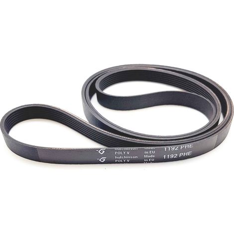 Courroie striée électroménager Hutchinson élastique 1192 PHE 7