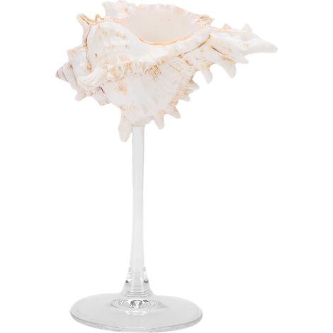 Verre à vin en forme de coquille de conque, élégant, Unique, créatif, gobelet à boire, pour Cocktail, fête de mariage, Bar, Style 2