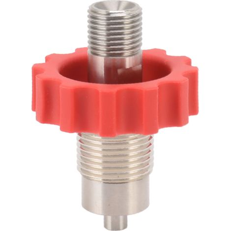 Valve de remplissage CO2 pour réservoir, raccord d'adaptateur de pression G5/8 vers M16 pour cylindre CO2 (1/5)