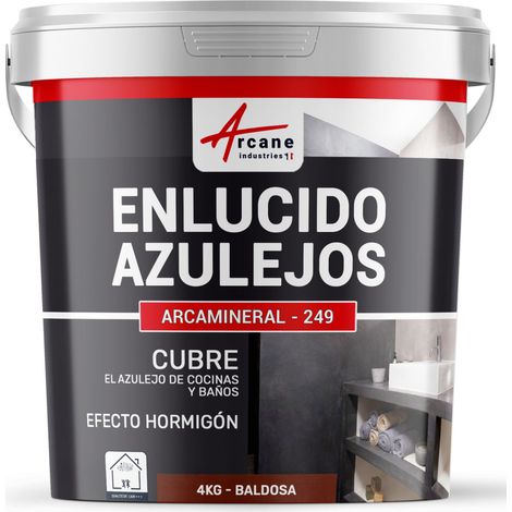 Enlucido para azulejos de baño y cocina, en suelos y paredes - ARCAMINERAL