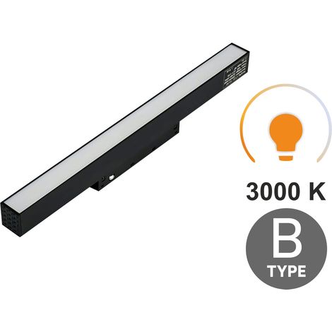 Faro LED da 10W 3000K bianco caldo, tipo B, per binari magnetici SMART TRACK 48VDC (1/5)