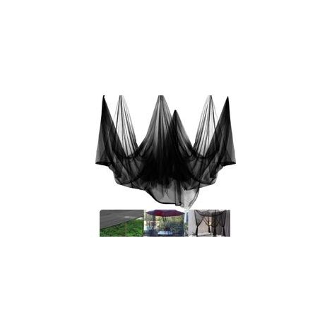 Filet de protection 3x10 m - Anti-insectes et oiseaux, noir, idéal pour plantes, potager, serres, jardin